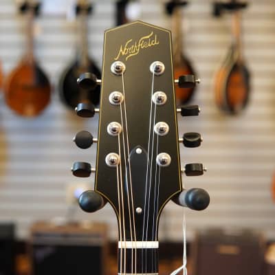Northfield NFM-A5 Model M Engelmann Spruce/Figured Maple A-Style Mandolin Amber Top w/Hard Case image 7
