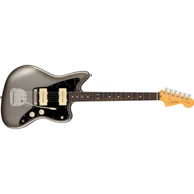 Fender American Professional II Jazzmaster Guitar - Mercury image 4