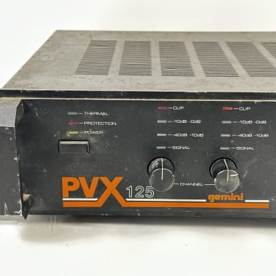 Gemini PVX 125 Professional Power Amplifier 800w DJ Stereo Amp image 6