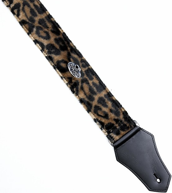 GET'M GET'M STRAPS Dark Leopard ギターストラップ ヒョウ柄