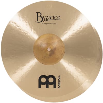 Meinl 15" Byzance Traditional Polyphonic Hi-Hat Cymbals (Pair)