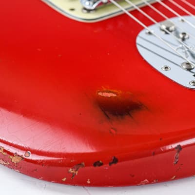 Fender Jazzmaster Factory Dakota Red over Sunburst 1962 image 13