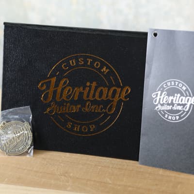 Heritage Custom Shop Core H-535 Semi-Hollow Body  - Antique Natural image 16
