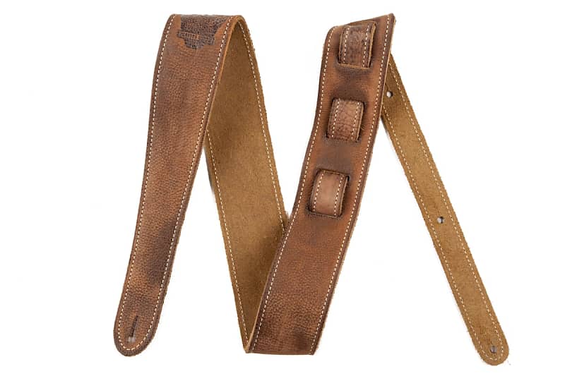 Fender  Road Worn Strap, Brown, 2