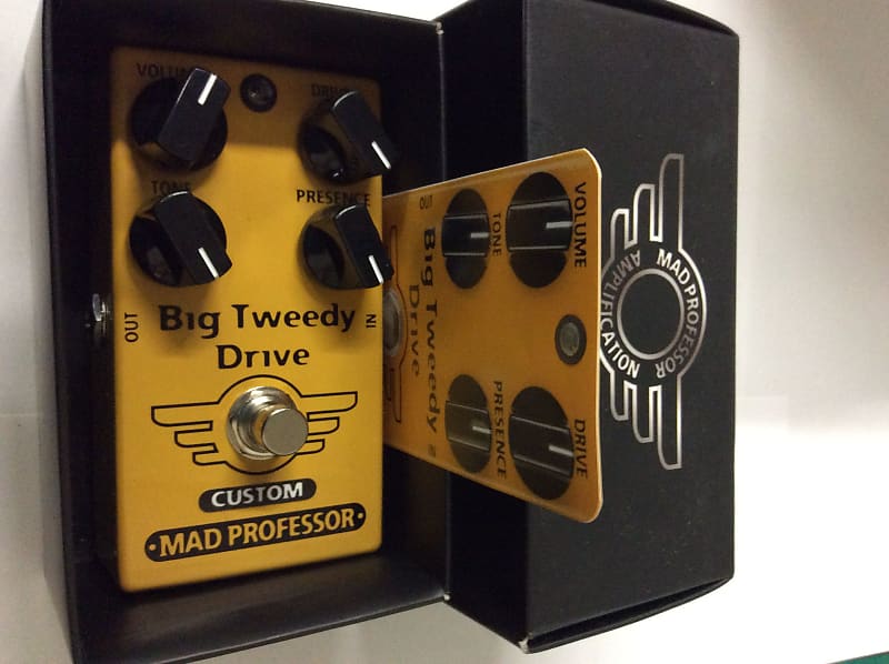 Mad Professor Big Tweedy Drive Custom Super Tweed Mod (Limited Edition)  Pedal