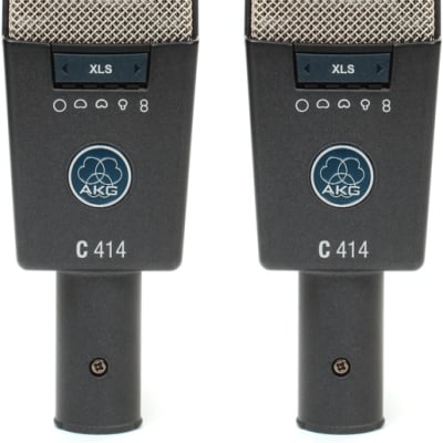 AKG C414 XLS/ST Large-diaphragm Condenser Microphone - Matched Pair image 15