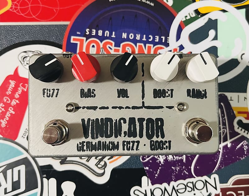 JDM Pedals Vindicator Germanium Fuzz Boost Reverb