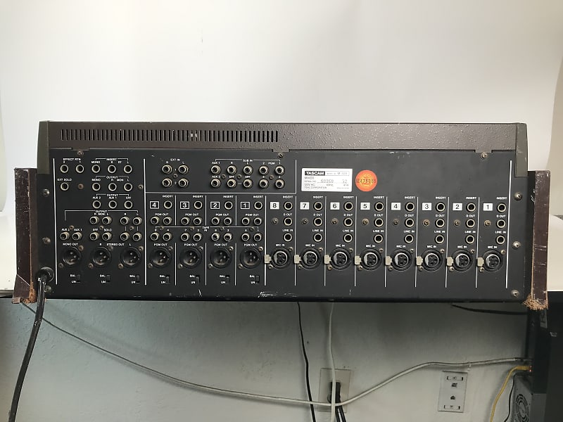 Mixer Tascam M-308 Service - Cleaning & Restoring - YouTube