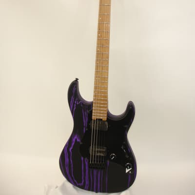 ESP LTD SN-1000 HT - Solid Body Electric Guitar Purple Blast image 1