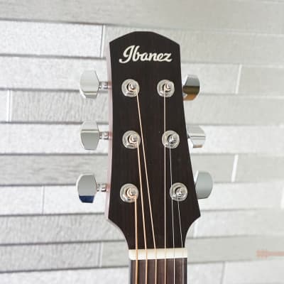 Ibanez AAD190CE-WKH Advanced Acoustic - Weathered Black Open Pore image 14
