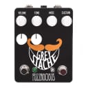 Fuzzrocious Grey Stache Muff Fuzz with Octave Jawn Mod Black/Orange (CME Exclusive)