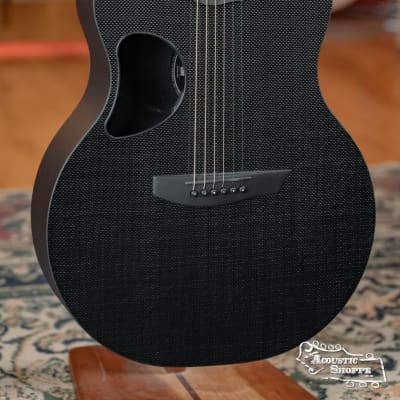 McPherson Blackout Carbon Fiber Sable Standard Top Acoustic Guitar w/ Evo Frets and Black Gotoh Tuners w/ LR Baggs Pickup #2242 image 6