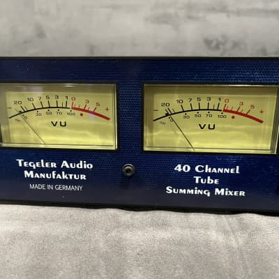 Tegeler Audio Manufaktur TSM 40-Channel Tube Summing Mixer 2018 - 2021 - Blue image 1