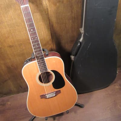 1992 Takamine EF400S 12 String Acoustic Electric Guitar With Case image 2