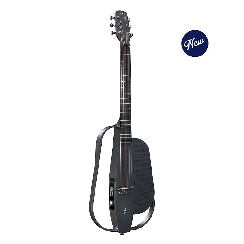 Enya 2023 NEXG 2 Black All-in-One Smart Audio Loop Guitar with Case and Wireless Pedal (Basic Package) image 1