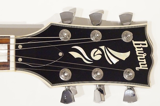 Burny Les Paul Custom P-90 Black Japan | Reverb