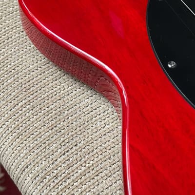 Rivolta Guitars Duocata Jr Rosso Red Electric Guitars with Rivolta Premium Soft Case image 11