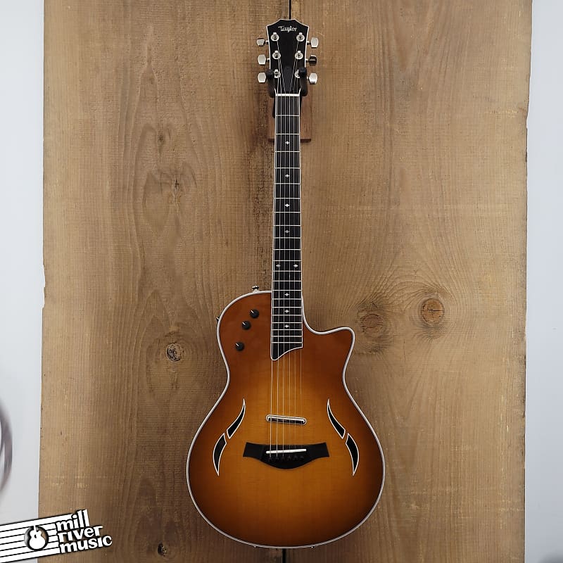 Taylor T5z Standard Acoustic Electric Guitar Honey Sunburst w/ Aerocase Used