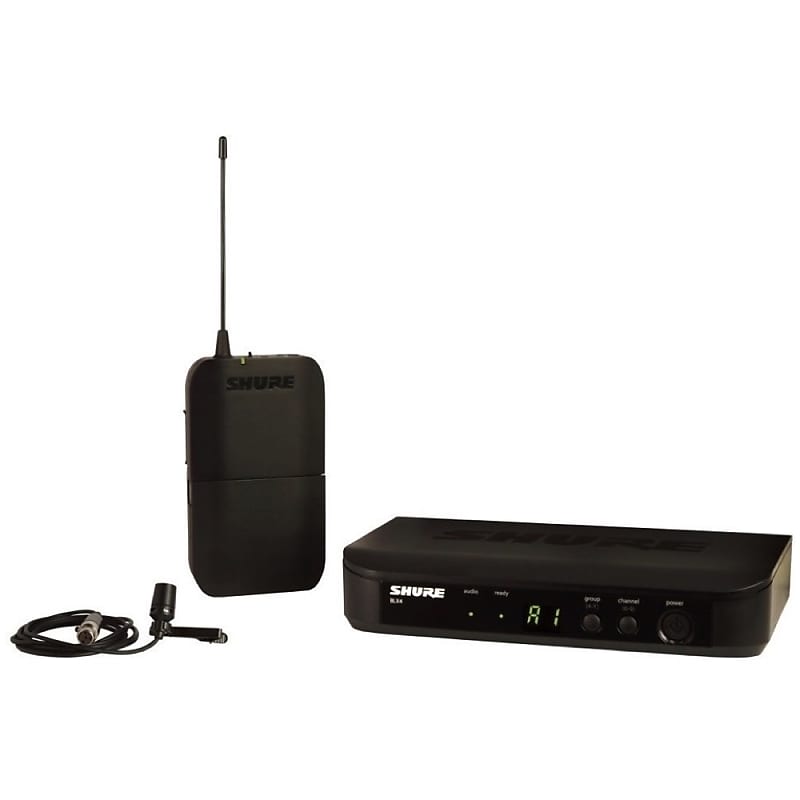 Shure BLX14/CVL CVL Wireless Lavalier Microphone System, Band H10 (542-572 MHz) image 1