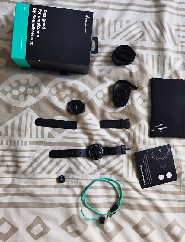 Soundbrenner Core Steel métronome watch Reverb