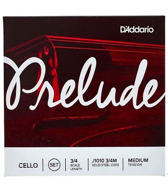 D'Addario J10103/4M - Prelude - Cello Strings - Medium Tension - 3/4 image 1
