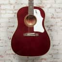USED Gibson - 60s J-45 Original - Acoustic Guitar w/ Adjustable Saddle - Wine Red - w/ Hardshell Case
