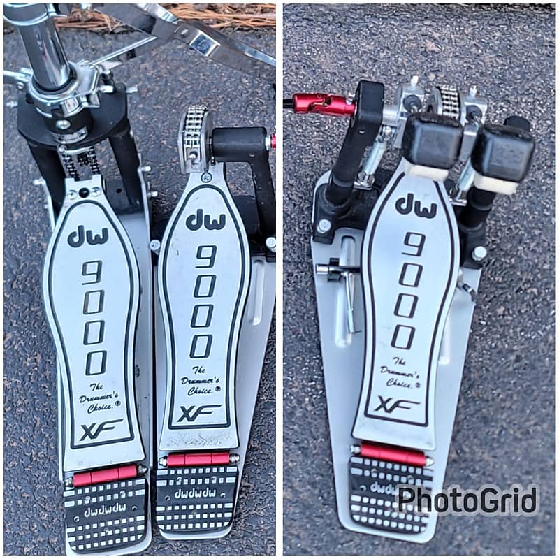 DW 9000 XF DBL PDL/HI HAT BUNDLE Reverb