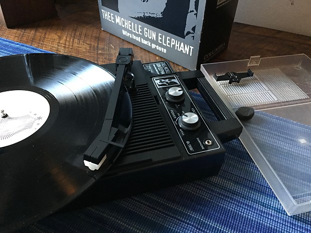 Columbia GP-3 record player/turntable - TMGE (Thee Michelle Gun Elephant  edition)