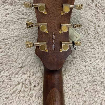 D'Angelico Excel Lexington Acoustic Electric Guitar, Auburn DAED300AUBGP w/Case image 6
