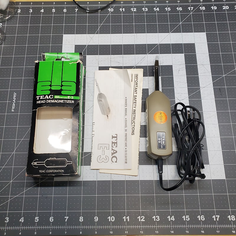 TEAC E3 Head Cassette Tape and Reel to Reel Reverb