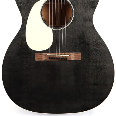 Martin 000-17E Left-Handed Black Smoke Acoustic Electric Guitar w/ Soft Case image 1