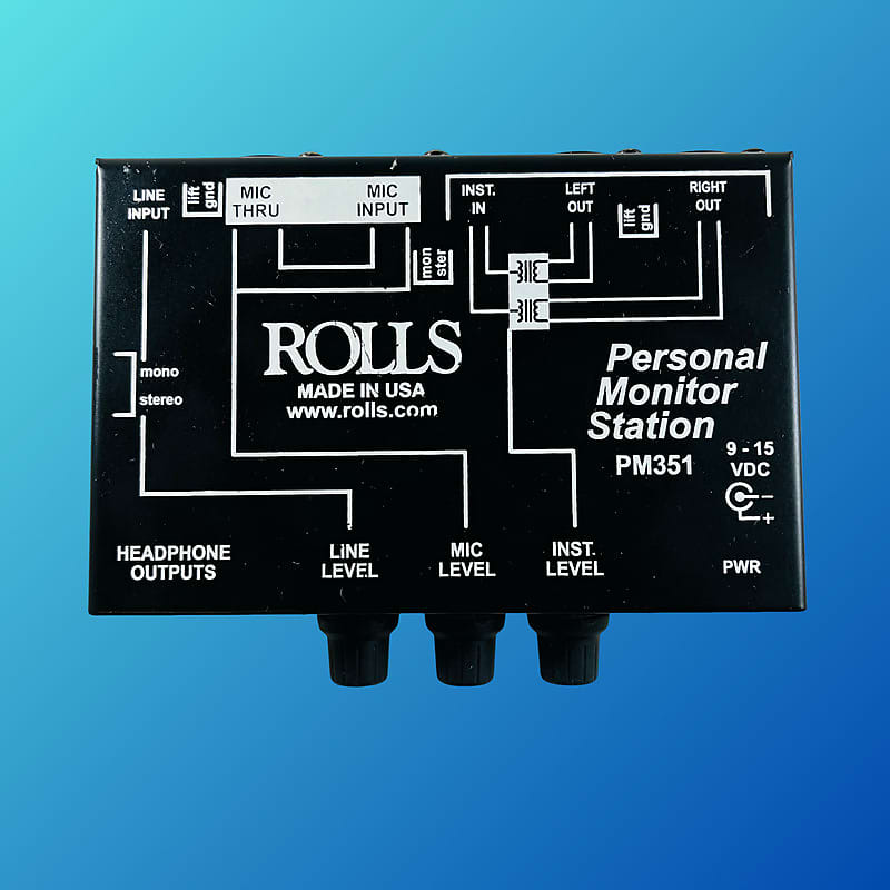 PM351 Personal Monitor System  Rolls Corporation - Real Sound