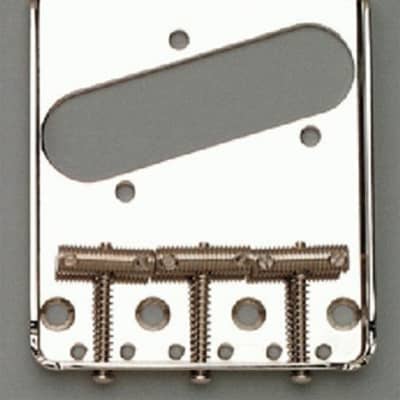 Fender LEFT HAND Vintage PAT # Telecaster Bridge Plate C/S | Reverb