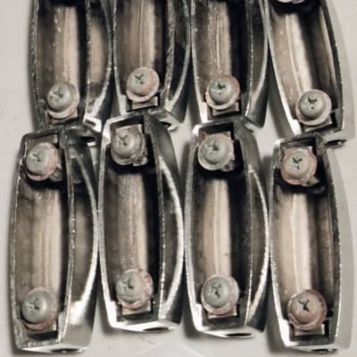Lot of 8 60's Made in Japan Snare Drum Lugs image 2