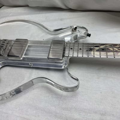 Electrical Guitar Company EGC Aaron Turner Signature Model Baritone Guitar - Aluminum neck / Acrylic body - with SKB Case image 7