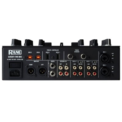 Rane SEVENTY TWO MKII 2-Channel Pro DJ Mixer w Touch Screen & Mag Four Fader Pack image 6