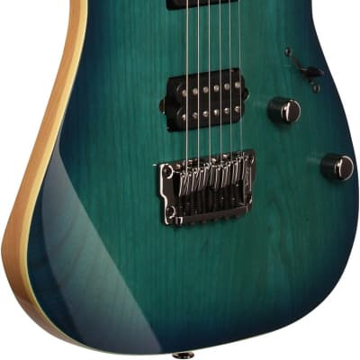 Ibanez Prestige RG652AHMFX Electric Guitar - Nebula Green Burst image 5