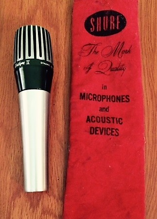 Vintage Shure Model 548 Unidyne IV 1960's Silver/Black | Reverb