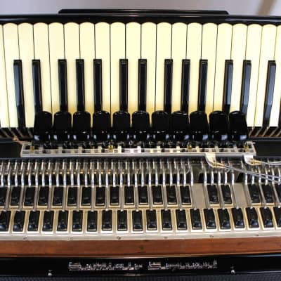 NEW Black Settimio Soprani Artist VI Piano Accordion LMMH 41 120 image 4