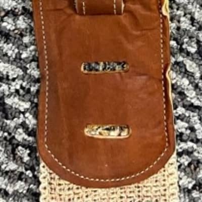 Mint LM Products AC-1, 3-Inch Wide Cotton Blend Weave Adjustable Guitar Strap image 5