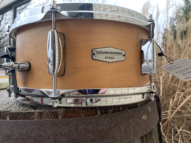 Tama Soundworks 5 1/2 x 12 Snare Drum, 100% Maple Shell Auxillary Snare image 1