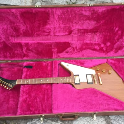 Gibson Explorer 1980 Natural Gold Parts OHC image 11