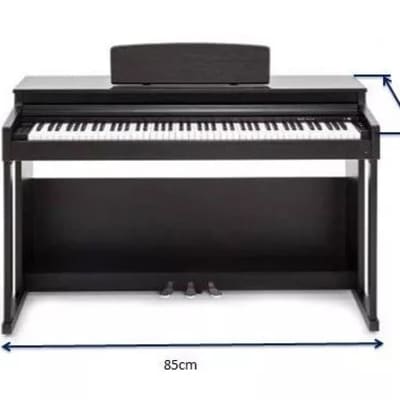CHASE CDP 357 Grand Digital Electric Piano Cabinet Bundle - Premium Rosewood image 12