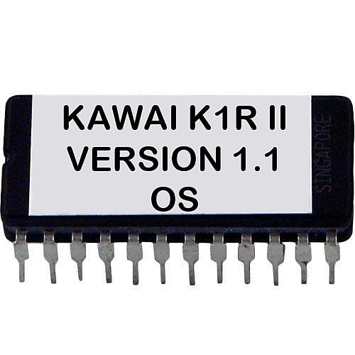 Kawai K1r II - Version 1.1 Firmware Upgrade Update OS EPROM for K1r MK2 Rack image 1