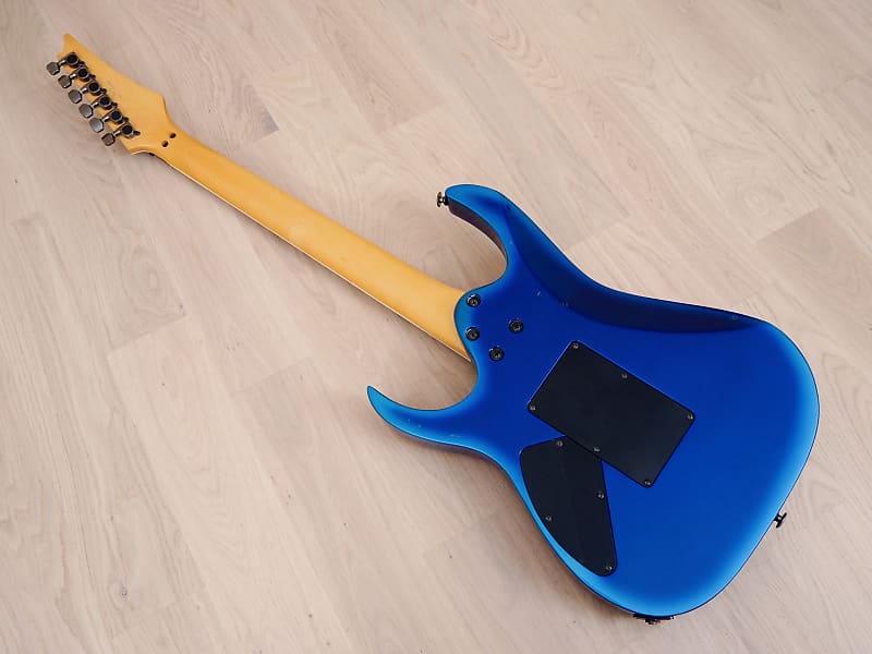 1995 Ibanez RGR470 HSH RG Series Electric Guitar Jewel Blue Burst