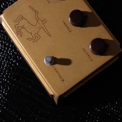 Reverb.com listing, price, conditions, and images for klon-centaur-gold-horsie