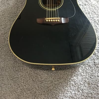 Fender La Brea California Series Black Rare Vintage Acoustic Electric  Guitar | Reverb