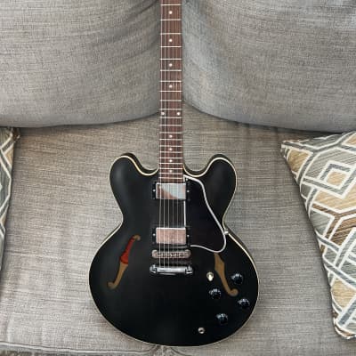 Gibson Custom Shop ES-335 Satin with Gloss Top with P-90s and | Reverb