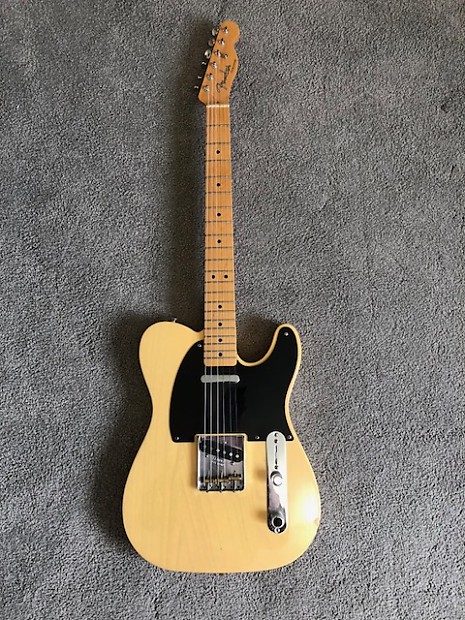 Fender telecaster yellow black outlet