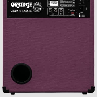 Orange Crush Bass 50 Glenn Hughes Limited Edition 1x12 50-Watt Combo Bass Amp - Purple image 2